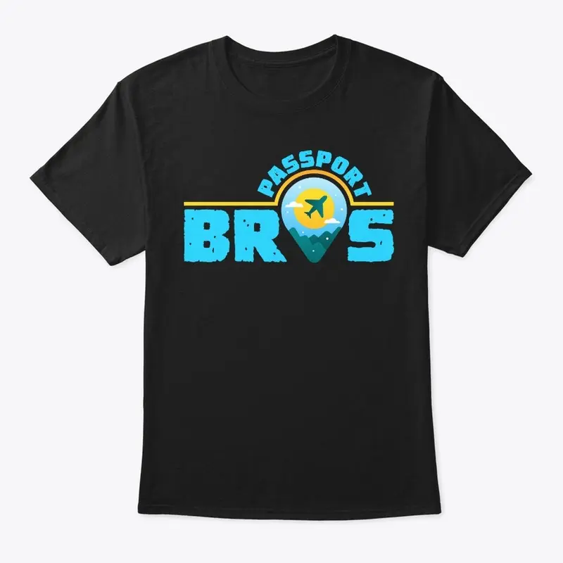 Passport Bros Gps Tee (Black)