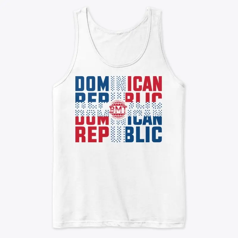 Dominican Republic Tank Top (white)