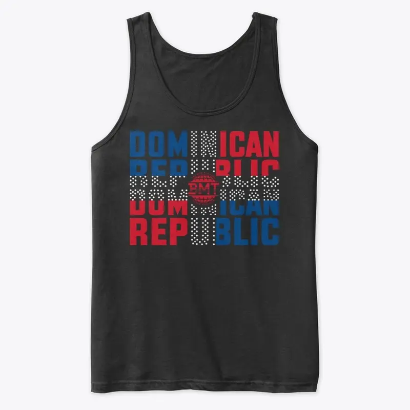 Dominican Republic Tank Top (Black) 